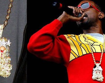 Jesus Piece Necklace Kanye West 