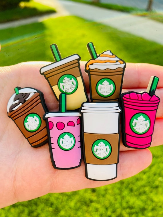 New Popular Starbucks Croc Charms, Best Seller, Caramel Frappuccino, Pink  Drink, Coffee Charm, Coffee Lover, Croc Accessories 