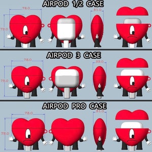 Un verano sin ti AirPod case, bad bunny AirPod case, AirPod 1,2, AirPod pro, best seller, heart AirPod case, latino merch image 5