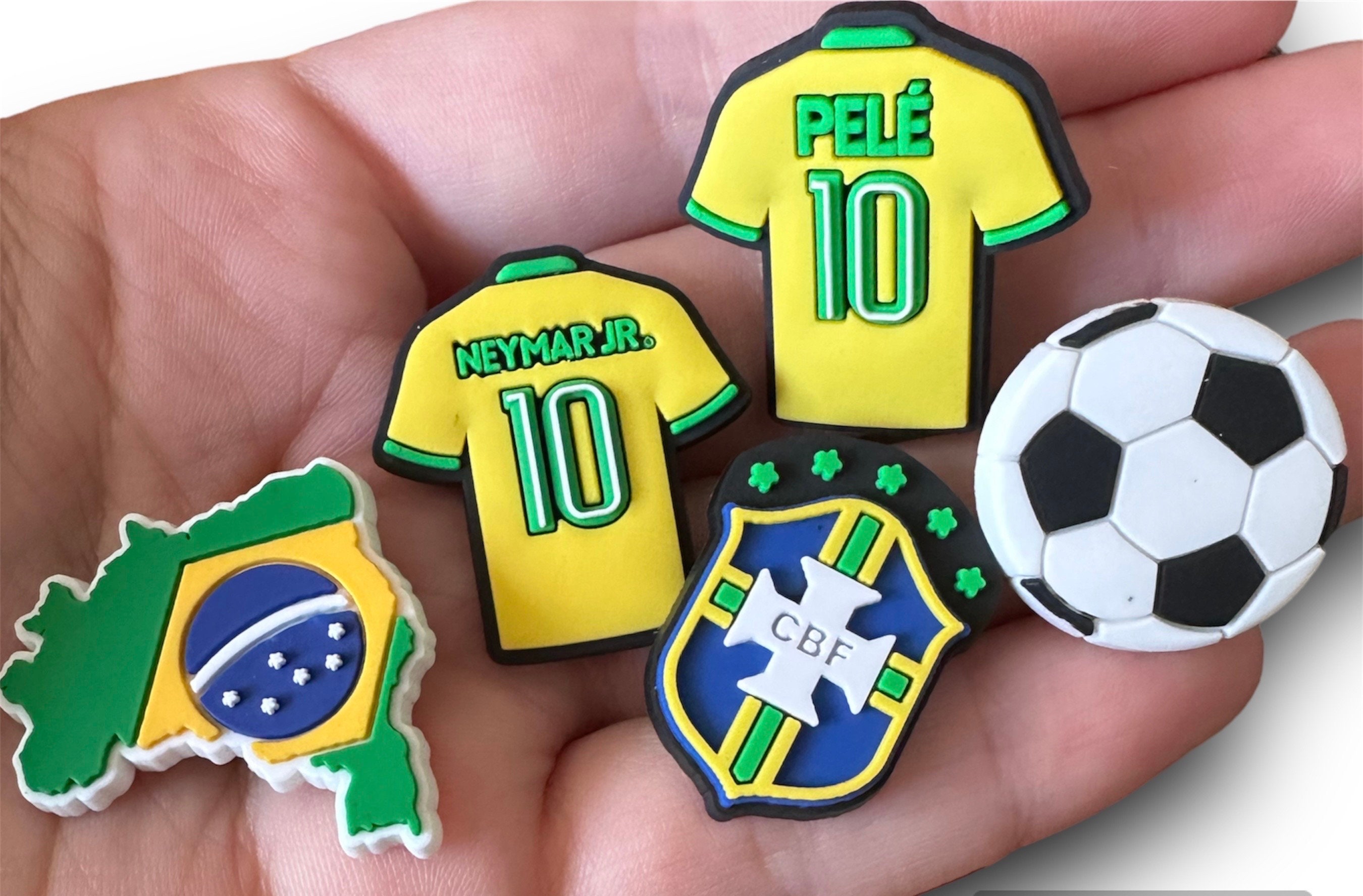 Brazil Soccer Football Team Logo Vectors SVG vektor patch, laser cut, team  gifts, cnc files, vinyl stickers, wall sticker, silhouette