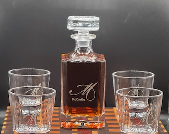 Set decanter per whisky personalizzabile