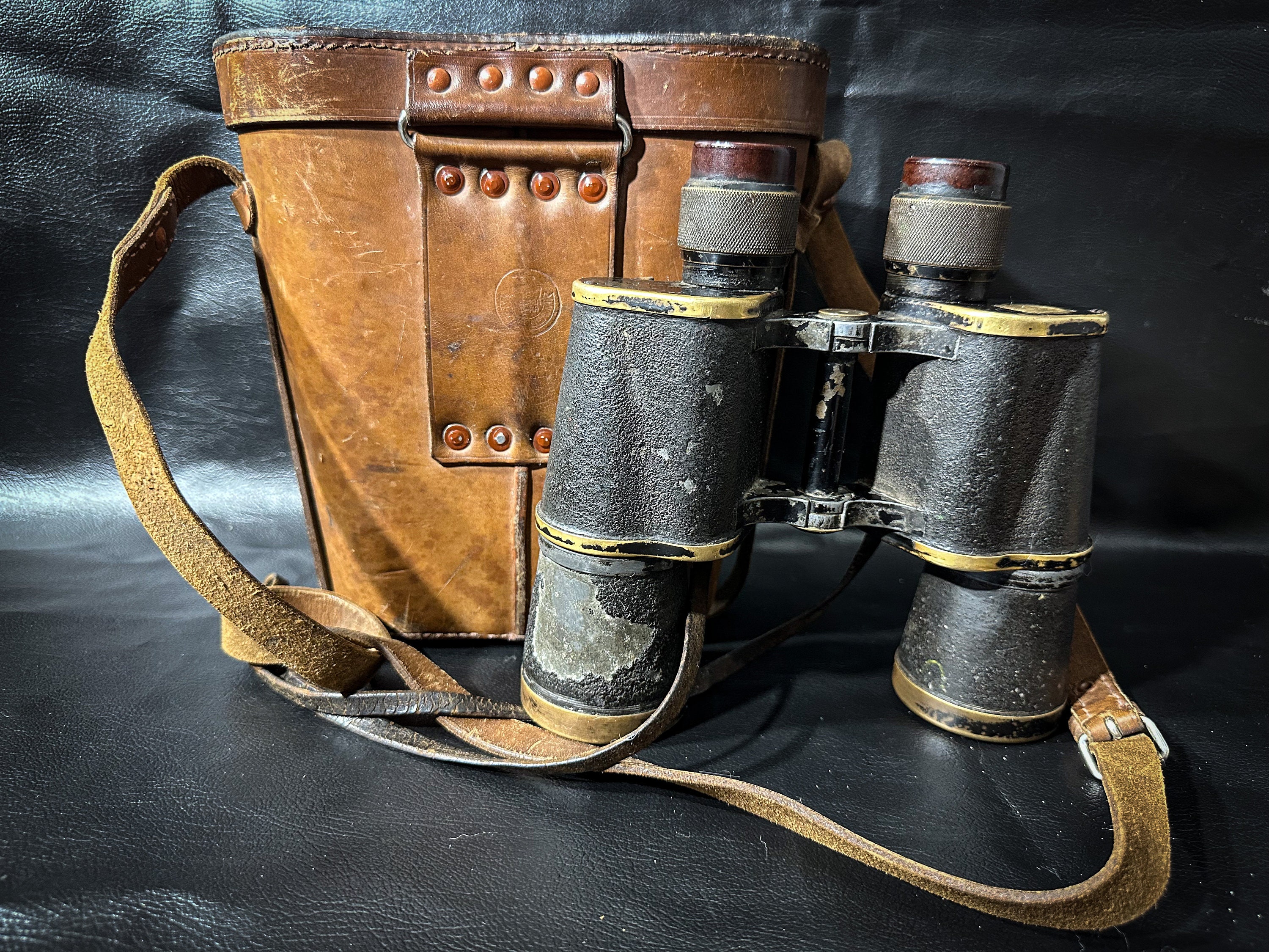 World War 2 Binoculars, Very Rare Red Army Optic, RKKA NAVY 7x50