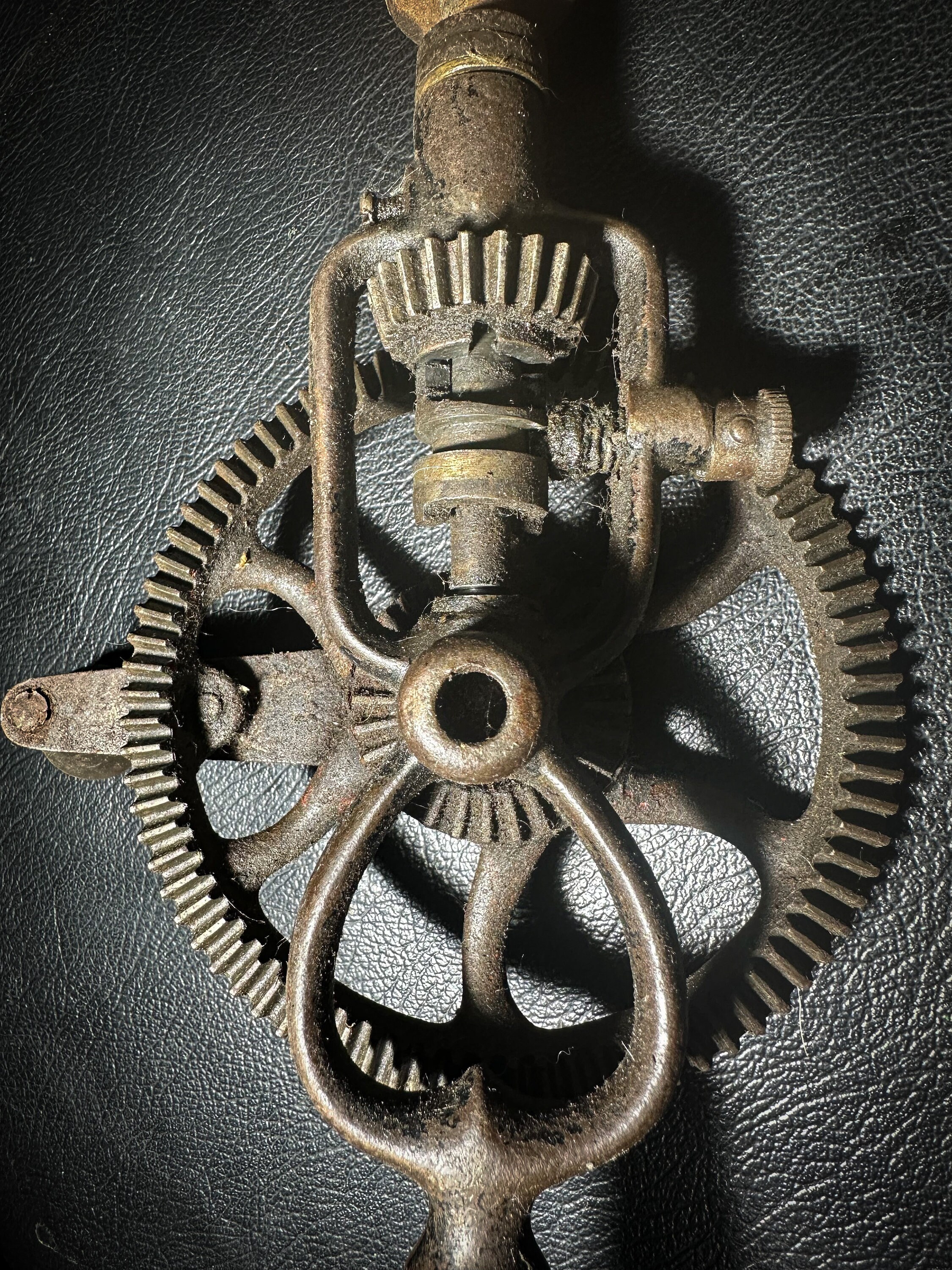 Antique Hand Drill Vintage Hand Tool Vintage Metal Tool Factory