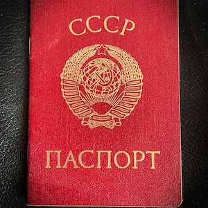 USSR Vintage Passport Transition into Independent Countries. Latvian 1993 Passport. Legal Document Life Story Document Collectors