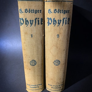 Antique  Science Book,  Das Buch der Natur, Physics Lecture, Optic History, Antique Chemistry, Electric Discovery, Mechanic  Book,