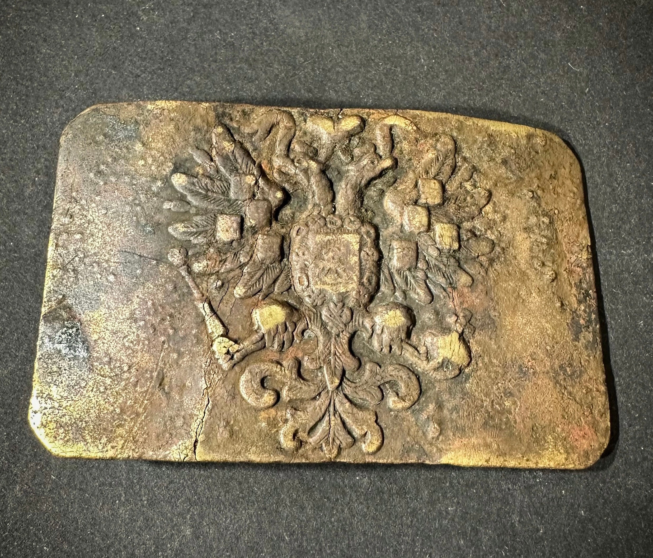 World War 1, Russian Empire Army, Imperial Belt Buckle, 1914-1918 Original, Tsarist Era Buckle, Battlefield Tsar Imperial Army