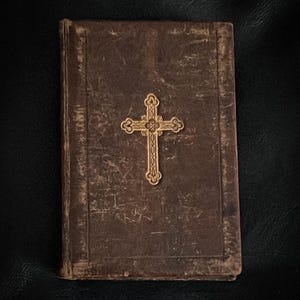Lutheran Songbook, Christian Church Latvian Authentic Antique Hardcover Hymnal, 1900s Century Evangelical Lutheranism Chorale Book,