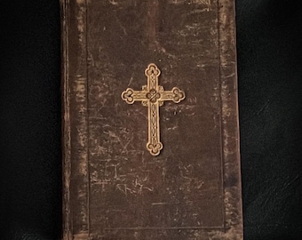 Luthers liedboek, Lets authentiek antiek hardcover gezangboek, christelijke kerk Lets authentiek antiek hardcover gezangboek, 1900-eeuws evangelisch lutheranisme koraalboek,
