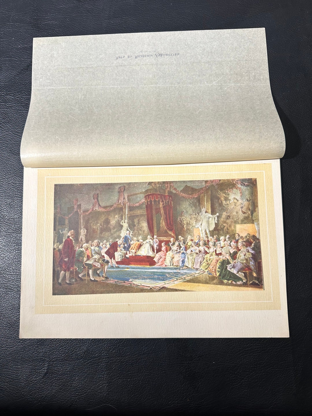 Antique Print Phototyped Gravure of Valery Jacobi Paint - «inauguration ...