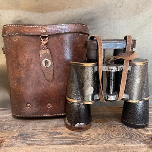 WW2 Red Army NAVY 7x50 RKKA 1941 MARINE Officers Binocularr, Case & Accessories Hummer Sickle Full Original Set World War 2 Museum Rarity