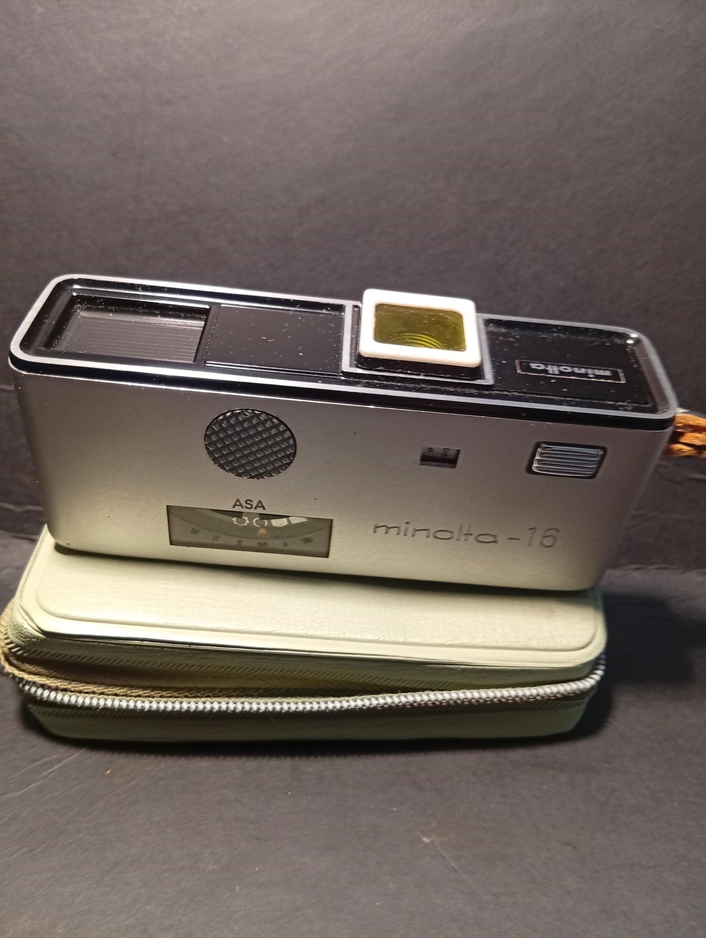 レア】Minolta-16 ミノルタ16 ポケットカメラ ゴールド Minolta 16mm