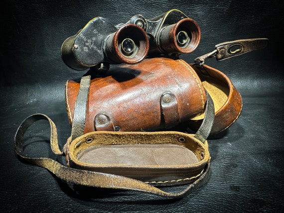 RKKA 1941 Soviet Hammer & Sickle WW2 Military Binoculars 6x30
