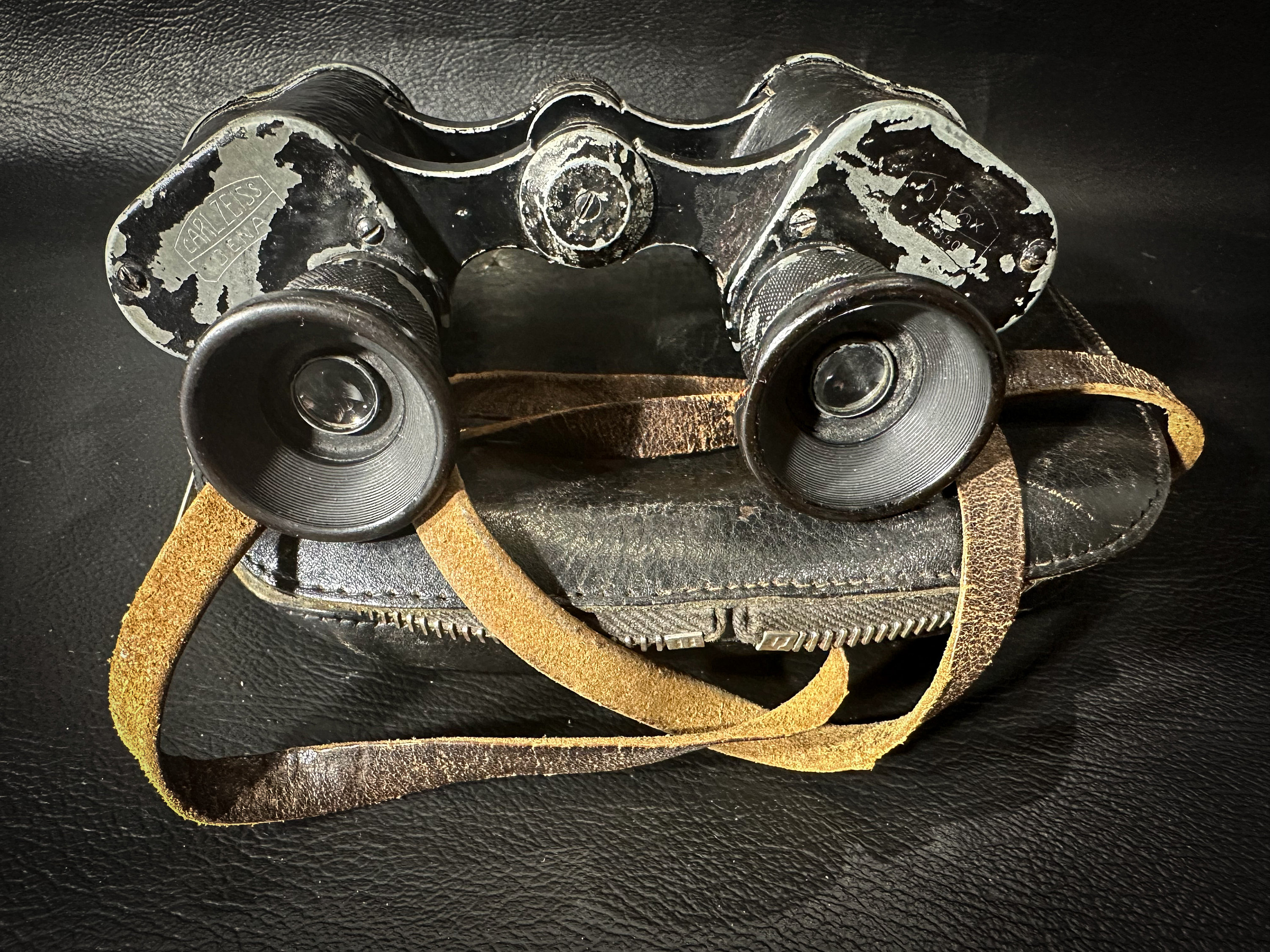 CARL ZEISS Jumelles Militaire DF 6X24 1ère guerre mondiale
