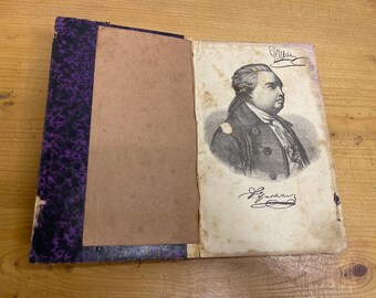 Denis Fonvizin, Collection of Works, Author Portrait, Brigadier, Nedorosl, Russian Classic  Literature, Russian Empire, Antique Russian Book