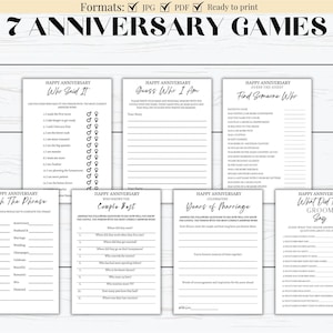 Anniversary Party Games, Games for Couples, Couples Games, Party Games ...
