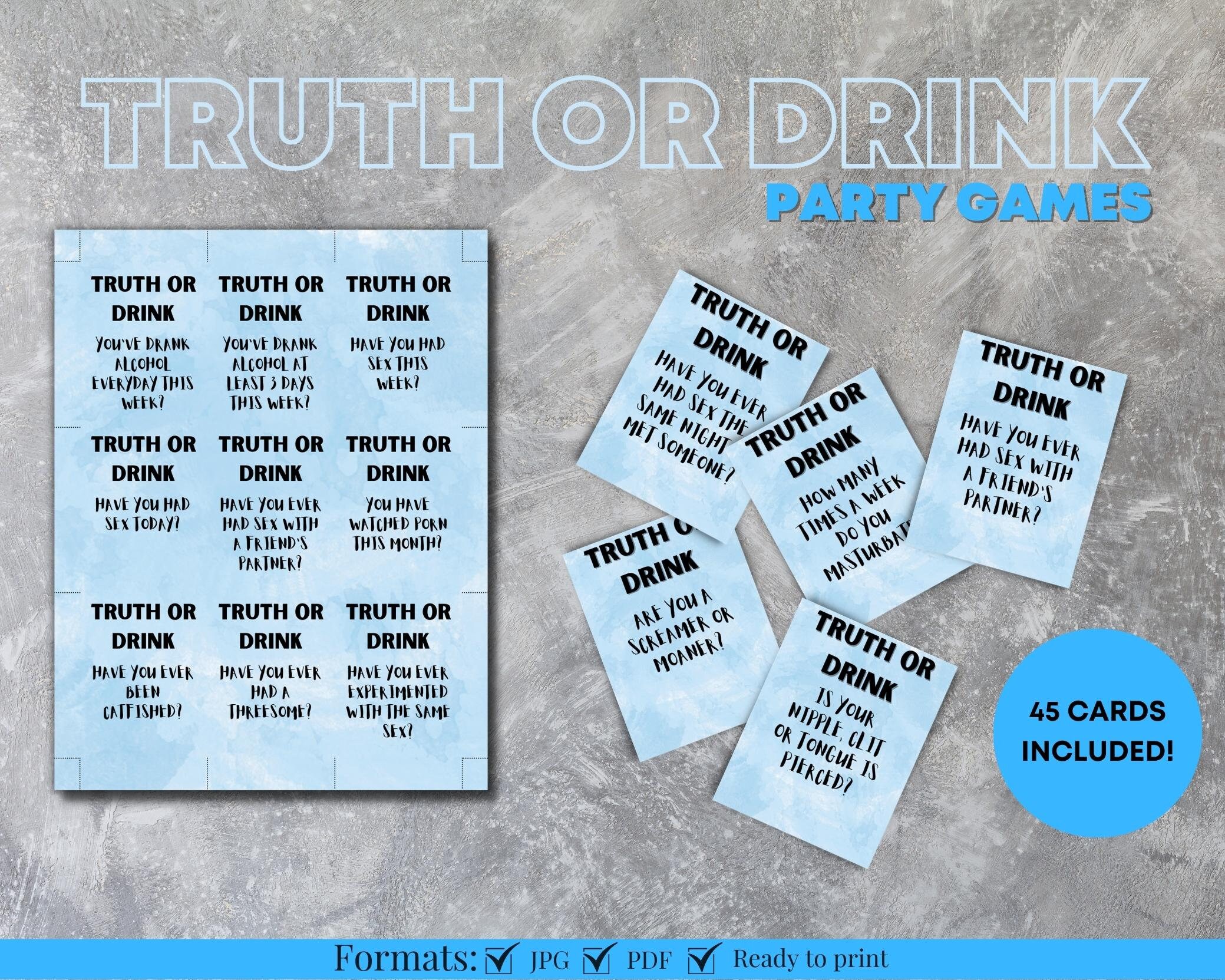 Truth or Drink: The Game, The Perfect Party Game