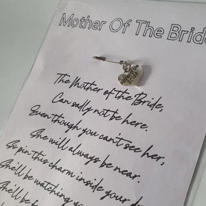 Personalised sentimental wedding gift