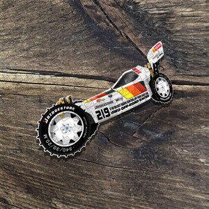 Kyosho Optima Mid Sticker, Calcomanías RC Vintage, Pegatinas de Coches Controlados por Radio, Coches Controlados por Radio Vintage