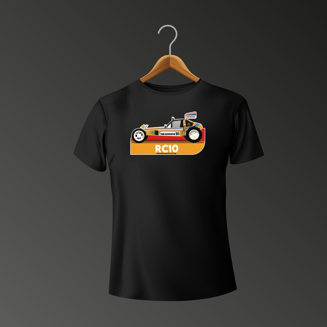 RC10 T Shirt, Radio Controlled Merch, RC Racewear. Vintage Radio ...