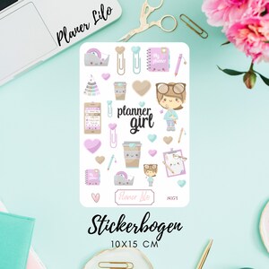 Sticker sheet planner S053