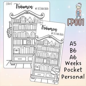 Sticker Fullpage FP001 , Calendar, planner stickers, scrapbook stickers, Journal stickers, Sticker Sheet