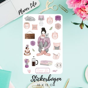 Sticker S827 Cat Love Bullet Journal, Planner StickerJournal, Kalender, planner stickers, plakboek stickers, Journal stickers