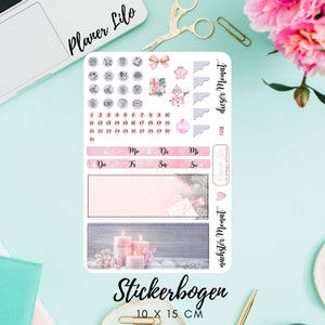 Pegatina Hobonichi Semanas Kit Mensual Kit Mensual S811 Diario de Navidad, Calendario, pegatinas del planificador, pegatinas del álbum de recortes, pegatinas del diario
