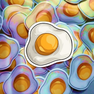 Egg Yolk Sticker