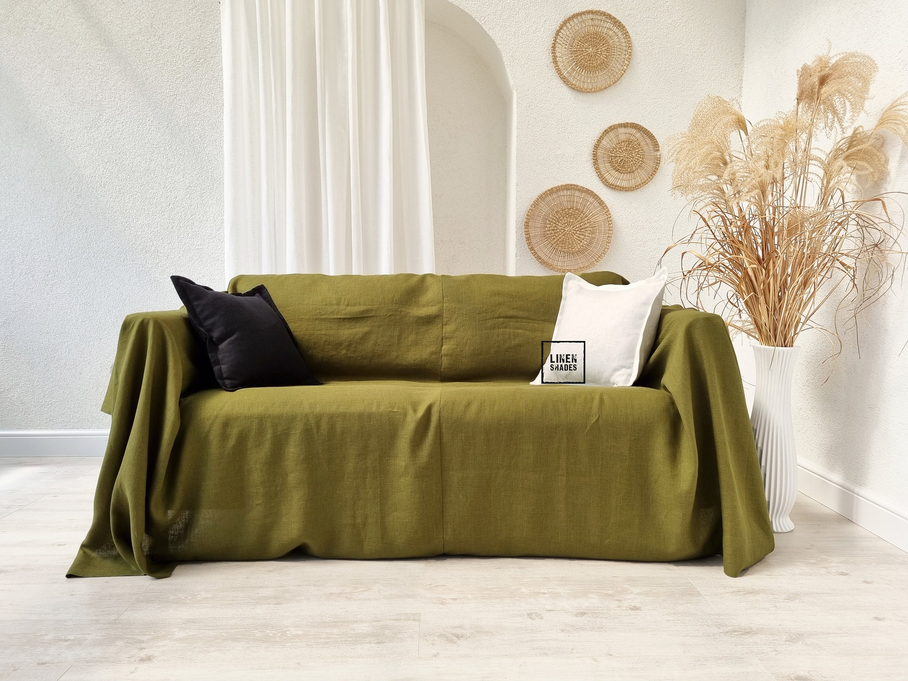 Green olive sofa - .de
