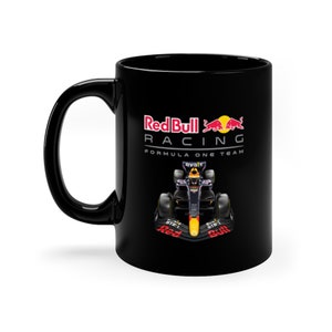 Redbull Black Mug Formula 1 F1 Sergio Perez Max - Etsy