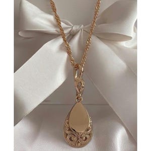 Luxus 14k Rolled Gold with sample 585 RG Necklaces, Vintage Style 1990er 14k Rolled Gold 585 RG Necklaces, Christmas gifts, Mom and her gift