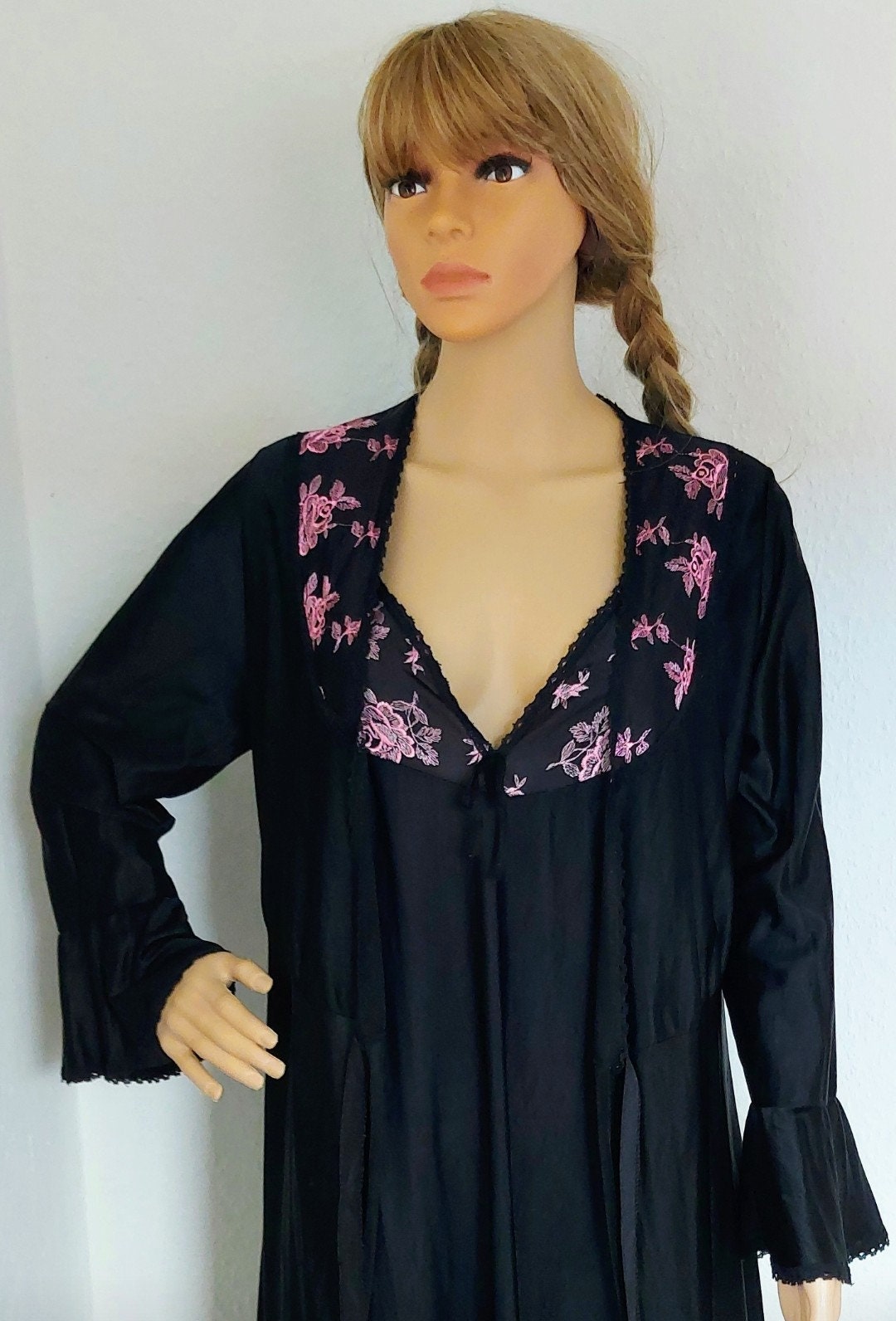 Vintage Lingerie, Negligee, Nightgown, Negligee, Nachthemd, Robe ...