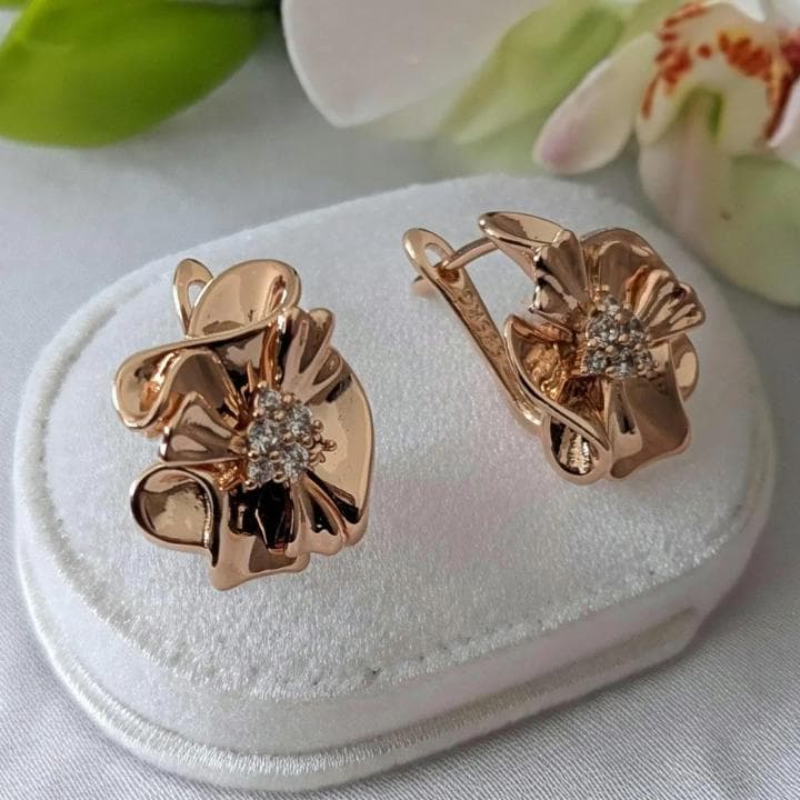 Russische ohrringe 583