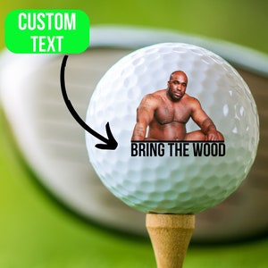 Barry Woods Golf Ball, Funny Barry Woods Golf Ball, Funny Golf Balll