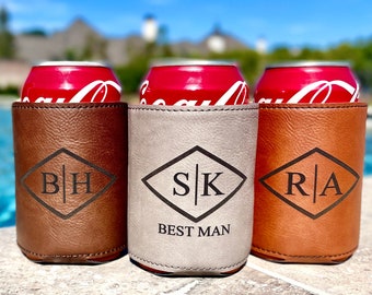 Engraved Can Coolers, Bachelor Party Gifts, Groomsmen Gifts, Groomsmen Proposals, Beer Holder, Beer Can Holder, Bottle Holder, Gift for Him