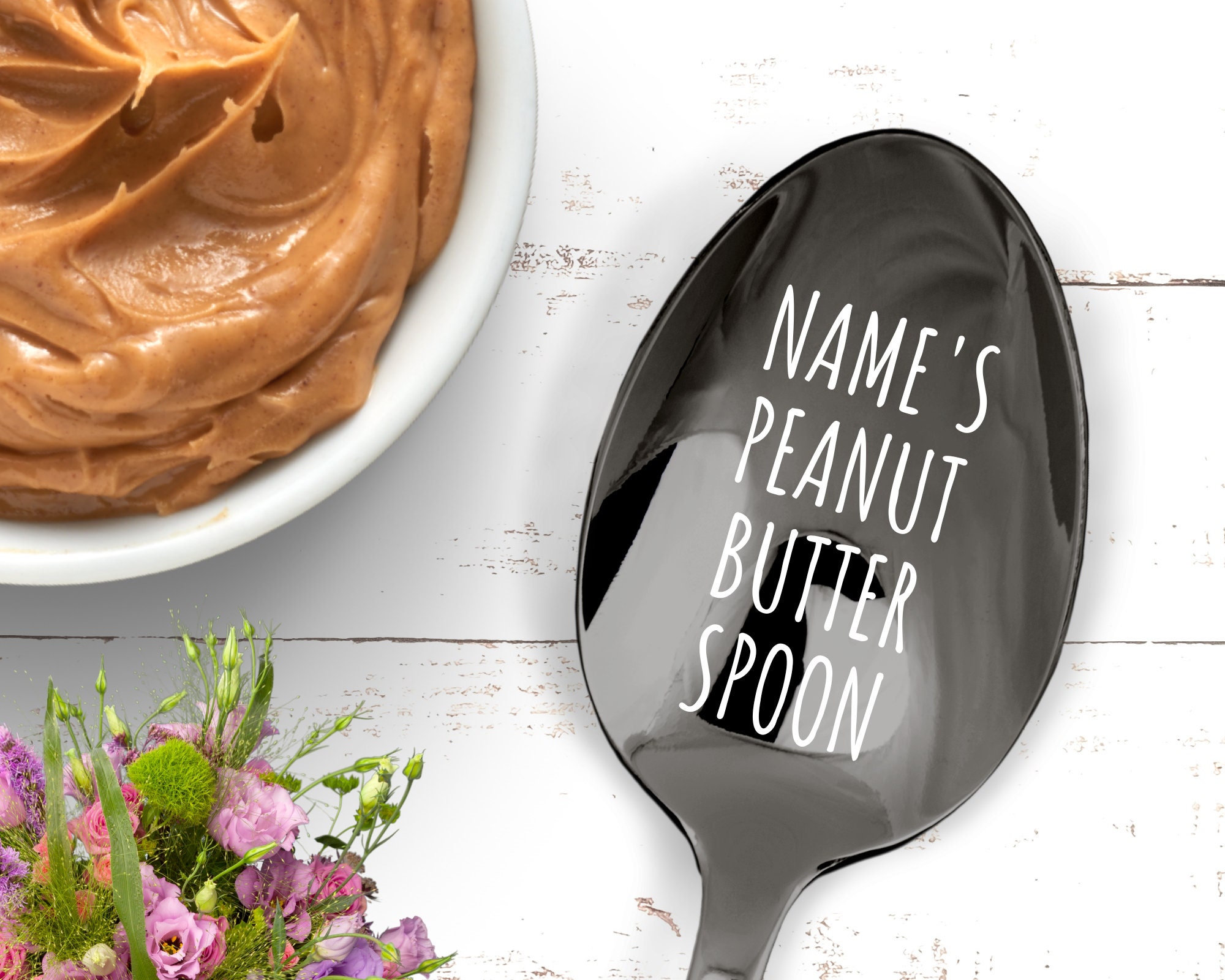 Custom Peanut Butter Spoon 