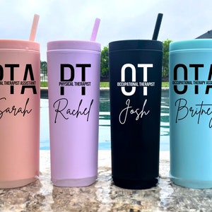 Occupational Therapy Gifts, Occupational Therapy Tumbler, Occupational Therapy Assistant,PT Student Gift, Physical Therapist Graduation Gift
