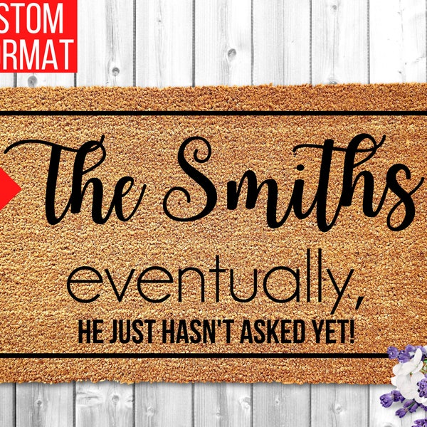 Hasnt Asked Doormat Etsy