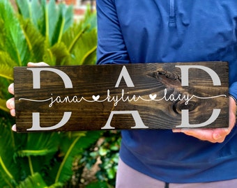 Fathers Day Gift, Dad Sign, Gift for Dad, Sign for Dad, Gift for Father, Personalized Fathers Day Gift, Dad Gift Ideas
