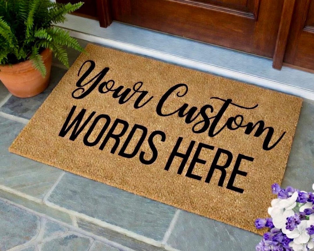 Personalized Floor Mat-custom Floor Mat-customized Floor Mats ...