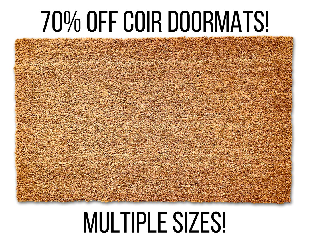 Blank Coir Doormat, Coir Door Mat, Front Door Mat, Mat, Outdoor