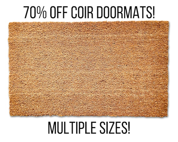 Blank Coir Doormat, Coir Door Mat, Front Door Mat, Welcome Mat