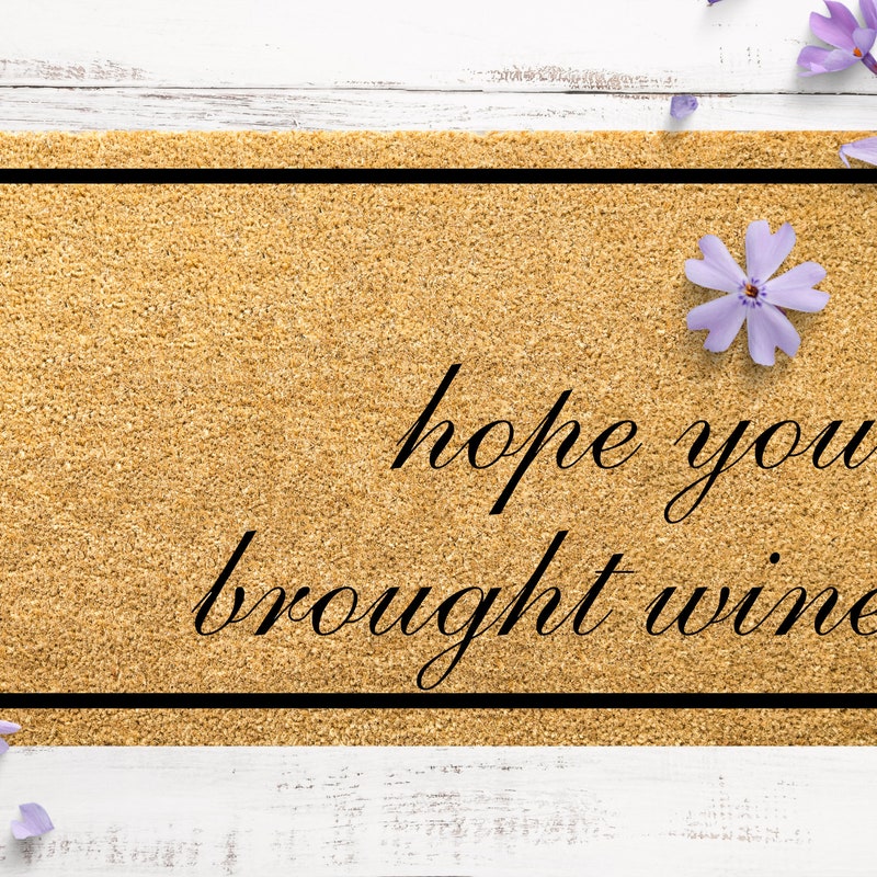 Alcohol Doormat - Etsy