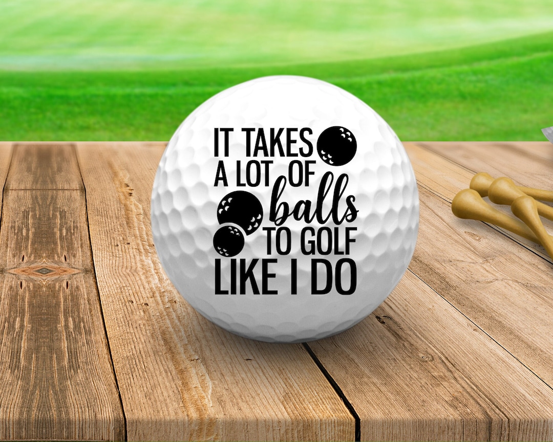 Funny Golf Gifts for Men, Funny Golf Ball, Funny Boyfriend Gift, It
