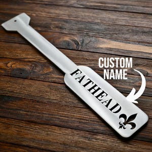 Personalized Boiling Paddle, Aluminum Boiling Paddle, Crawfish Paddle, Seafood Paddle, Cooking Paddle, Custom Crawfish Paddle, Fathers Day