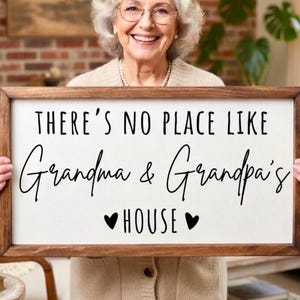 Custom Grandparent Gifts, Grandma Gift, Grandma and Granpda Gifts, Sign for Grandparents, Personalized Grandma Gift, Mother's Day Gift Idea