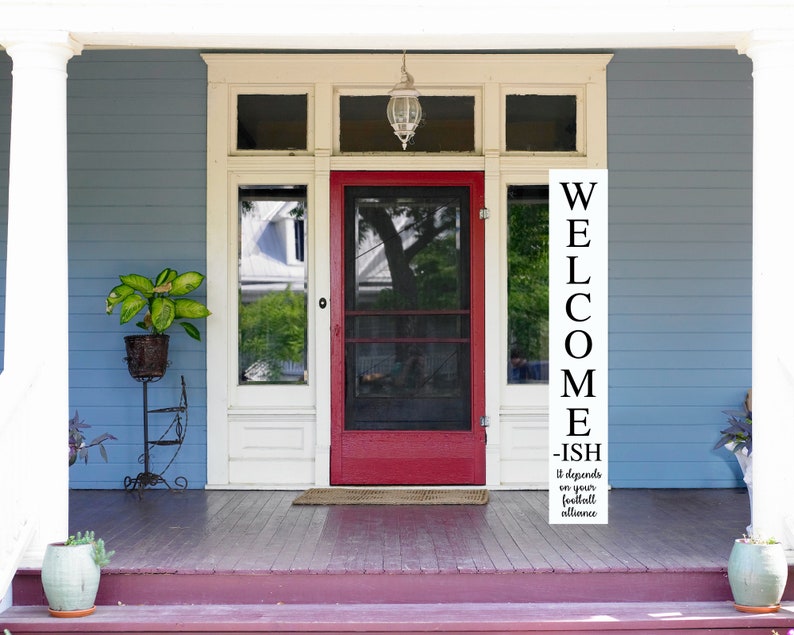Funny Front Door Sign Funny Porch Sign Funny Sign for Etsy