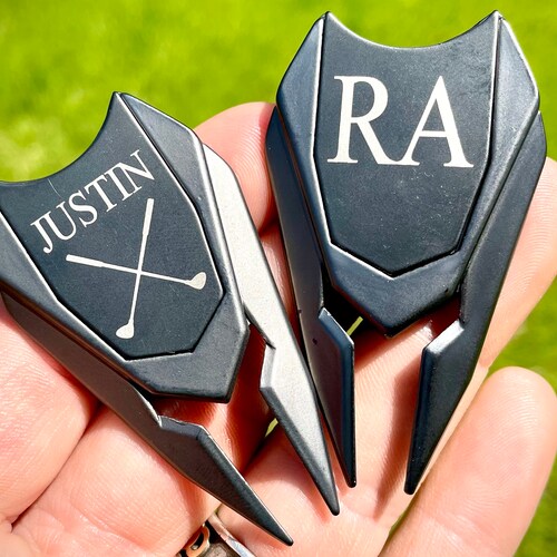 Divot Tool Personalized Golf Ball Marker Gift for Dad Etsy