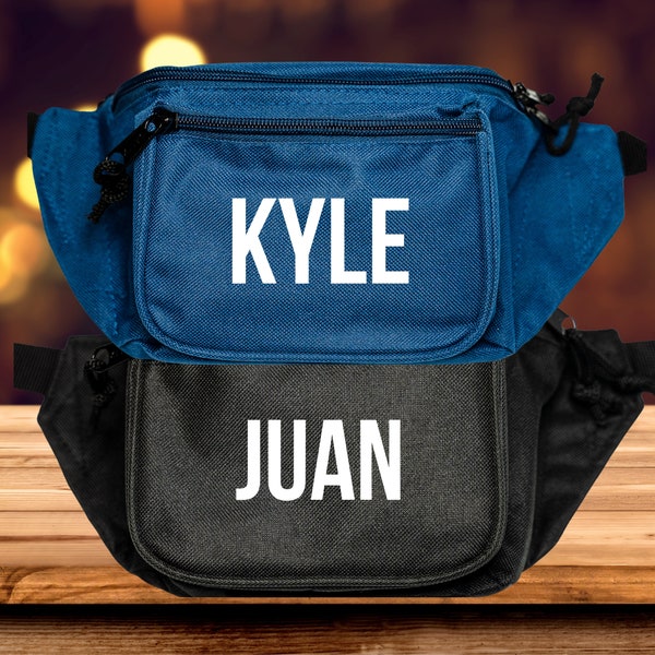 Personalized Fanny Packs, Groomsman Fanny Packs, Bachelor Party Bag, Bachelor Party Gifts, Custom Fanny Packs, Fanny Packs for Guys Trip