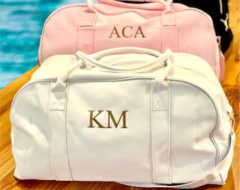 Personalized Duffle Bag Bridesmaid Gifts Duffle Bag Monogrammed Weekender Bags Bridesmaids, Bridesmaid Bag Personalized, Women Duffle Bag